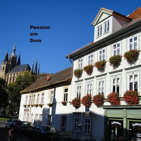 Pension Am Dom Ерфурт Екстер'єр фото